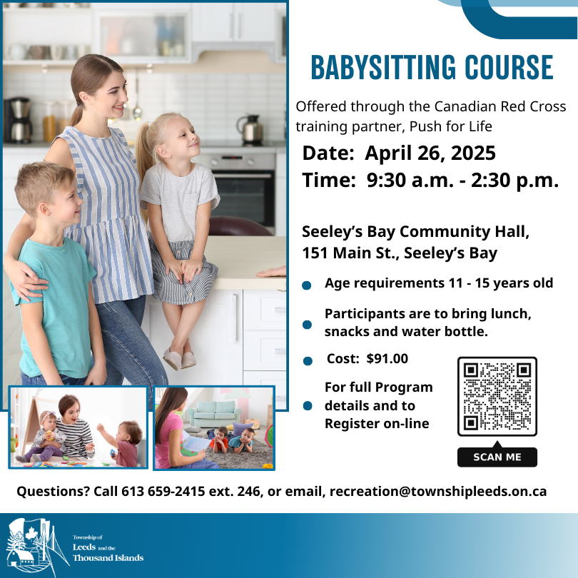 Babysitting Course ad